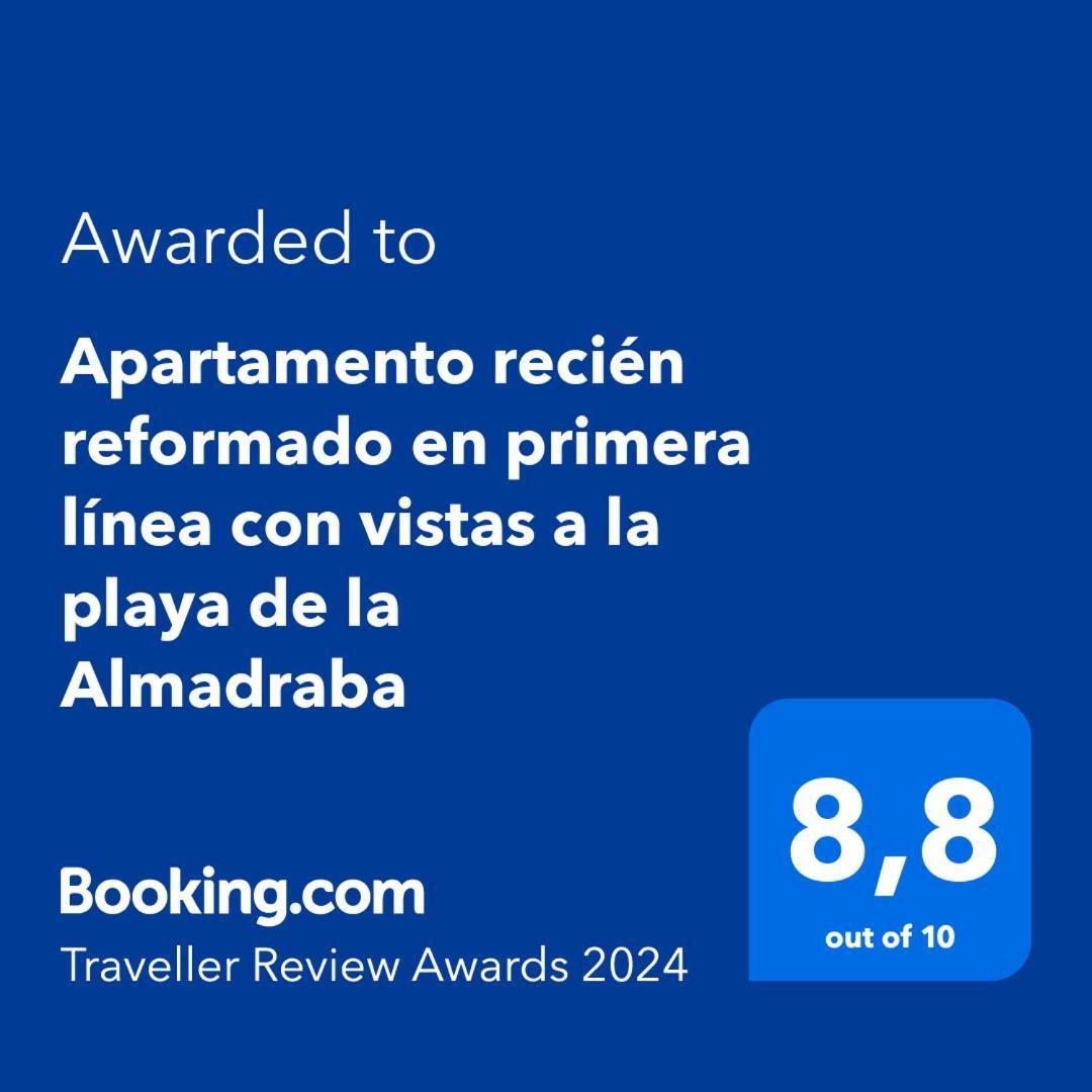 Apartamento Recien Reformado En Primera Linea Con Vistas A La Playa De La Almadraba ベニカシム エクステリア 写真